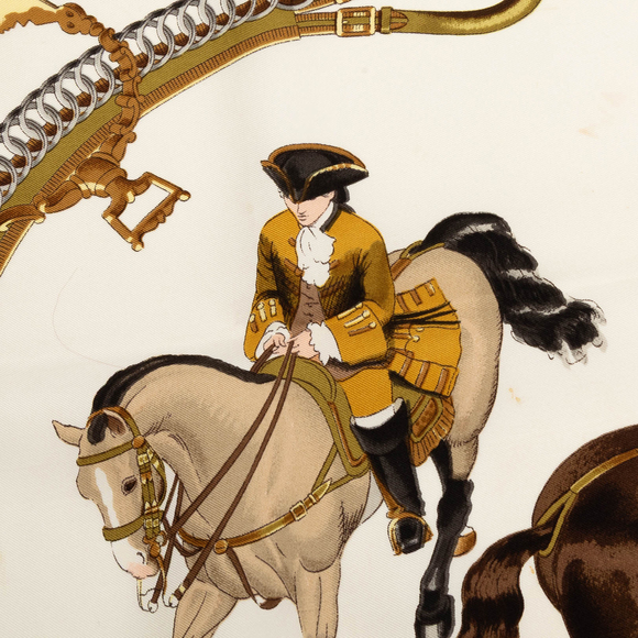 Pre-Loved Hermes Reprise Silk Scarf 90 - Picture 6 of 10